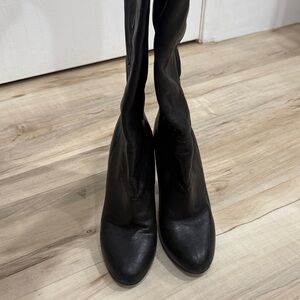 Vince Black Heeled Boots for Women